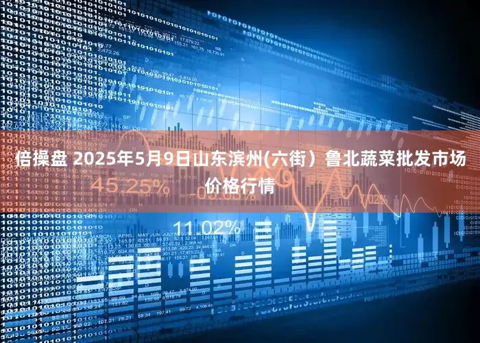 倍操盘 2025年5月9日山东滨州(六街）鲁北蔬菜批发市场价格行情